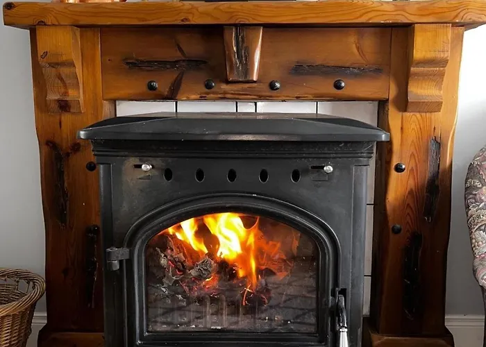 3br-sea View-fireplace-garden-free Parking 펜션